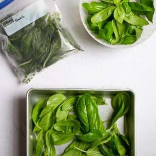How to Freeze Basil