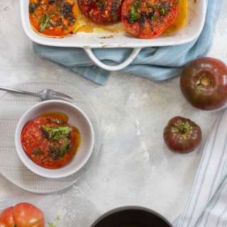 Tomatoes Provençal (Baked Tomatoes)