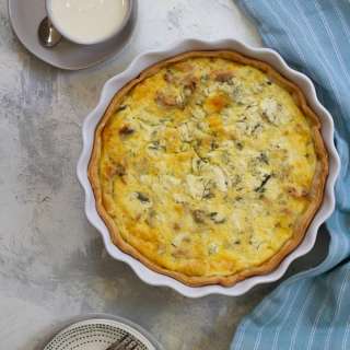 Salmon Quiche