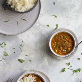 Palak Paneer with Feta (Saag Paneer)