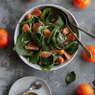 Spinach Mandarin Orange Salad