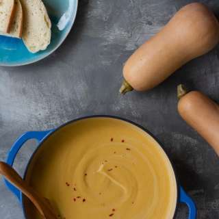 Spicy Butternut Squash Soup