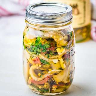 Italian Pickled Eggplant