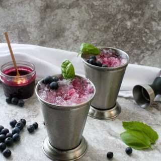 Blueberry Bourbon Smash