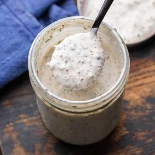Creamy Parmesan Peppercorn Dressing