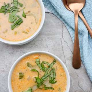 Easy Clam Chowder with Smoked Oysters