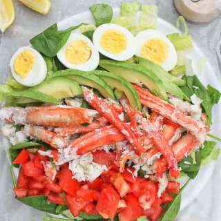 Crab Louie Salad with King Crab