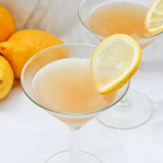 Bourbon Sour with Lavender