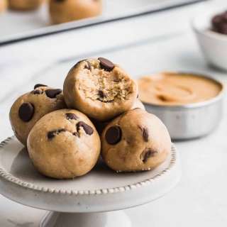 Peanut Butter Cookie Dough Balls