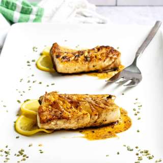 Pan-Seared Black Cod (Sablefish) with Brown Butter