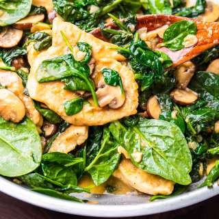 Spinach Mushroom Chicken