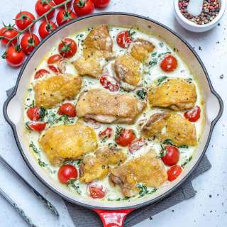 Creamy Italian Chicken Skillet