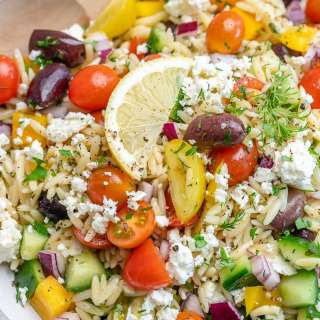 Greek Orzo Salad