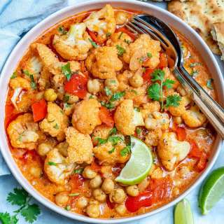 Creamy Chickpea Cauliflower Curry