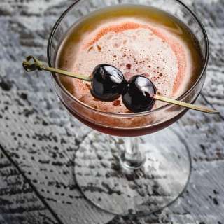 The Perfect Manhattan Recipe with Rye and Amarena Cherries