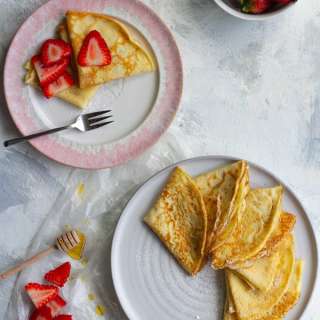 French Crêpe Recipe (Basic Crêpes)