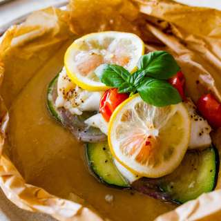 Easy Fish en Papillote with Vegetables