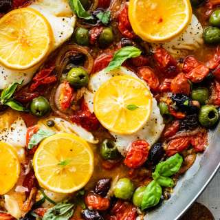 Mediterranean Baked Cod Recipe