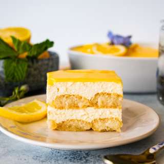 Lemon Tiramisu Recipe with Lemon Curd