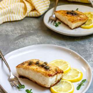 Pan-Seared Halibut