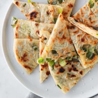 Chinese Scallion Sesame Pancake