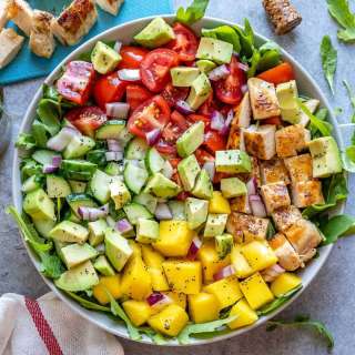 Healthy Chicken Mango Salad