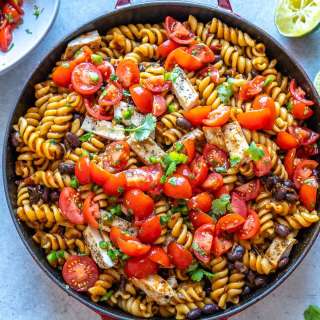 Mexican Chipotle Chicken Pasta