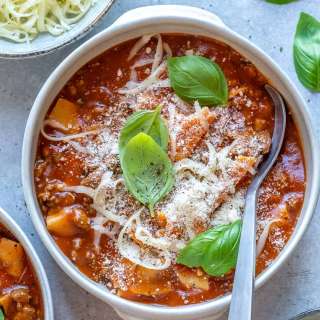 One Pot Lasagna Soup Recipe