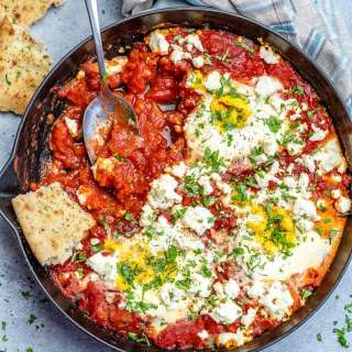 Easy Shakshuka Recipe with Feta