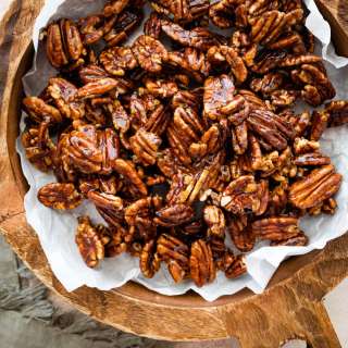 Easy Candied Pecans Recipe
