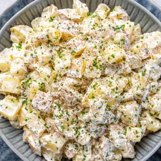 Healthy Mustard Potato Salad