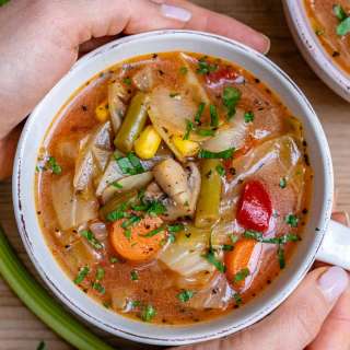 Vegan Detox Cabbage Soup