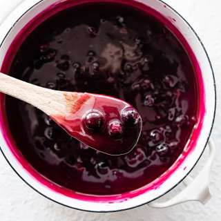 Easy Homemade Blueberry Sauce