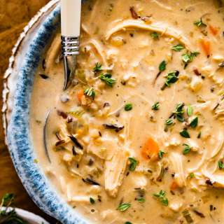 Creamy Chicken Wild Rice Soup Recipe
