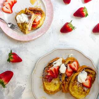Strawberry Stuffed French Toast