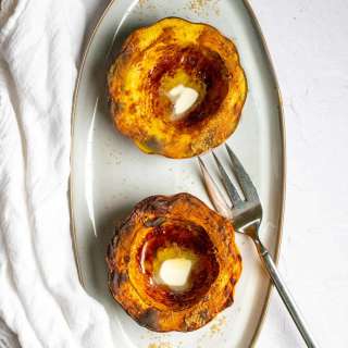 Air Fryer Acorn Squash