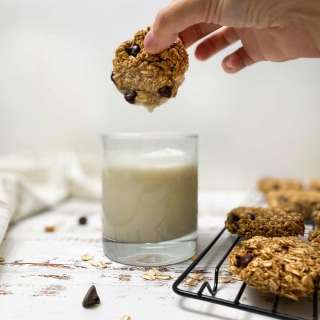 Healthy Vegan Oatmeal Cookies