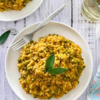 Vegan Pumpkin Risotto [Instant Pot or Stove Top]