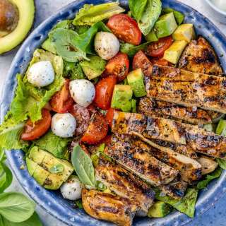 Chicken Caprese Salad