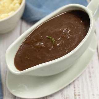 Vegan Onion Gravy with Oil Free Option