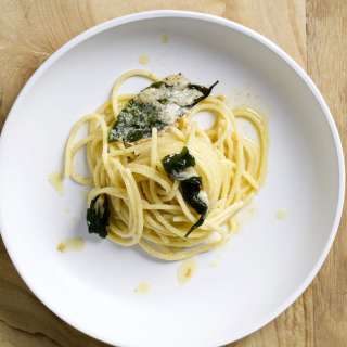 Brown Butter Basil Pasta Dinner- Easy