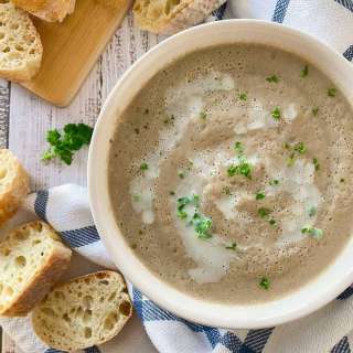 Vegan Mushroom Veloute [Oil Free]