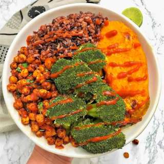 Chili Lime Chickpea Buddha Bowl