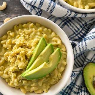 Vegan Avocado Mac and Cheese