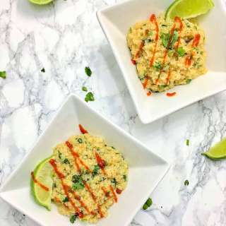 Coconut Lime Quinoa w/ Cilantro