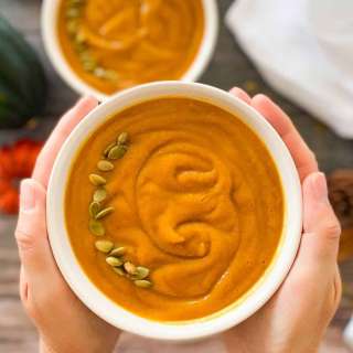 Pumpkin and Sweet Potato Soup