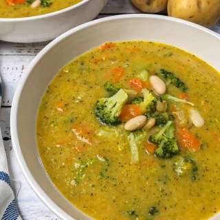 Healthy Broccoli Potato Soup