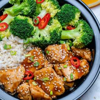 Teriyaki Chicken Meal Prep Bowl Recipe