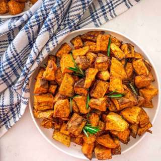 Air Fryer Sweet Potato Cubes