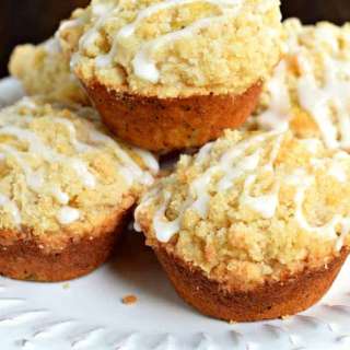 Lemon Poppy Seed Zucchini Muffins
